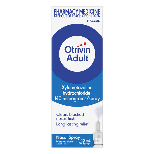 Otrivin Adult Nasal Spray Measured Dose 10ml