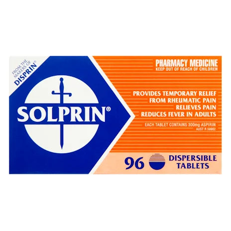 Solprin 300mg 96 Tablets