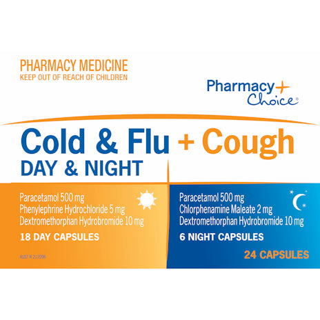 PC Cold Flu Cough Day/Night PE Cap 24