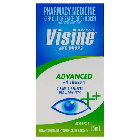 Visine Advanced Relief Eye Drop 15mL