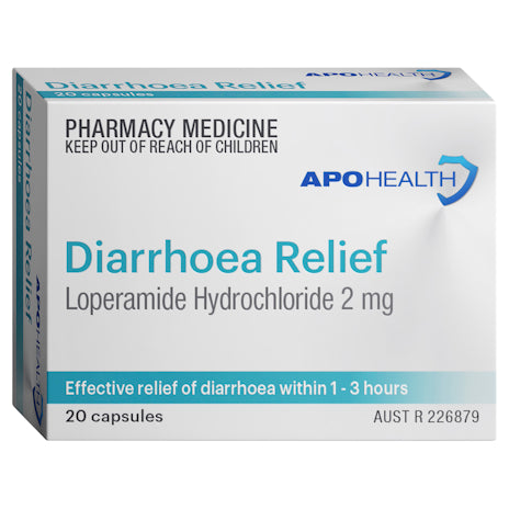 APH Diarrhoea Rlf Cap 2mg 20