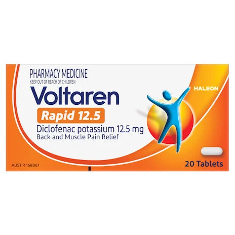 Voltaren Rapid 12.5mg x 20 Tablets