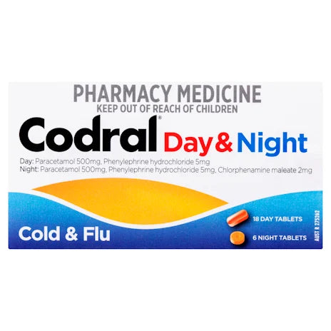 Codral PE Day & Night Tablets 24