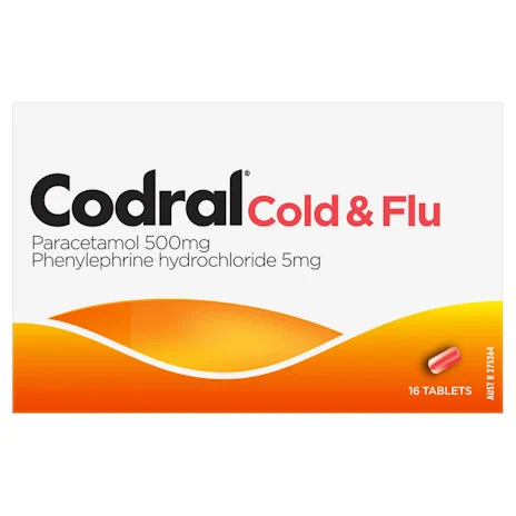 Codral PE Cold & Flu Tab 16