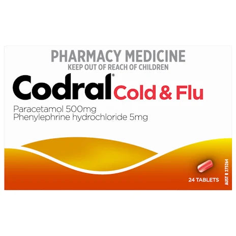 Codral PE Cold & Flu Tablets 24