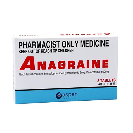 Anagraine 8 Tablets