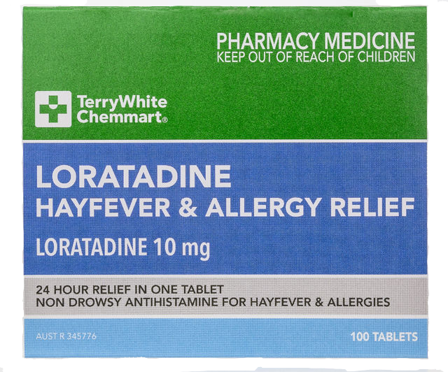TWCM Loratadine 10mg Blst Tab 100