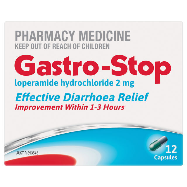 Gastro Stop Loperamide 12 Tablets