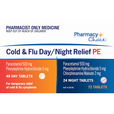 PC Cold and Flu Day Night PE Tablets 72